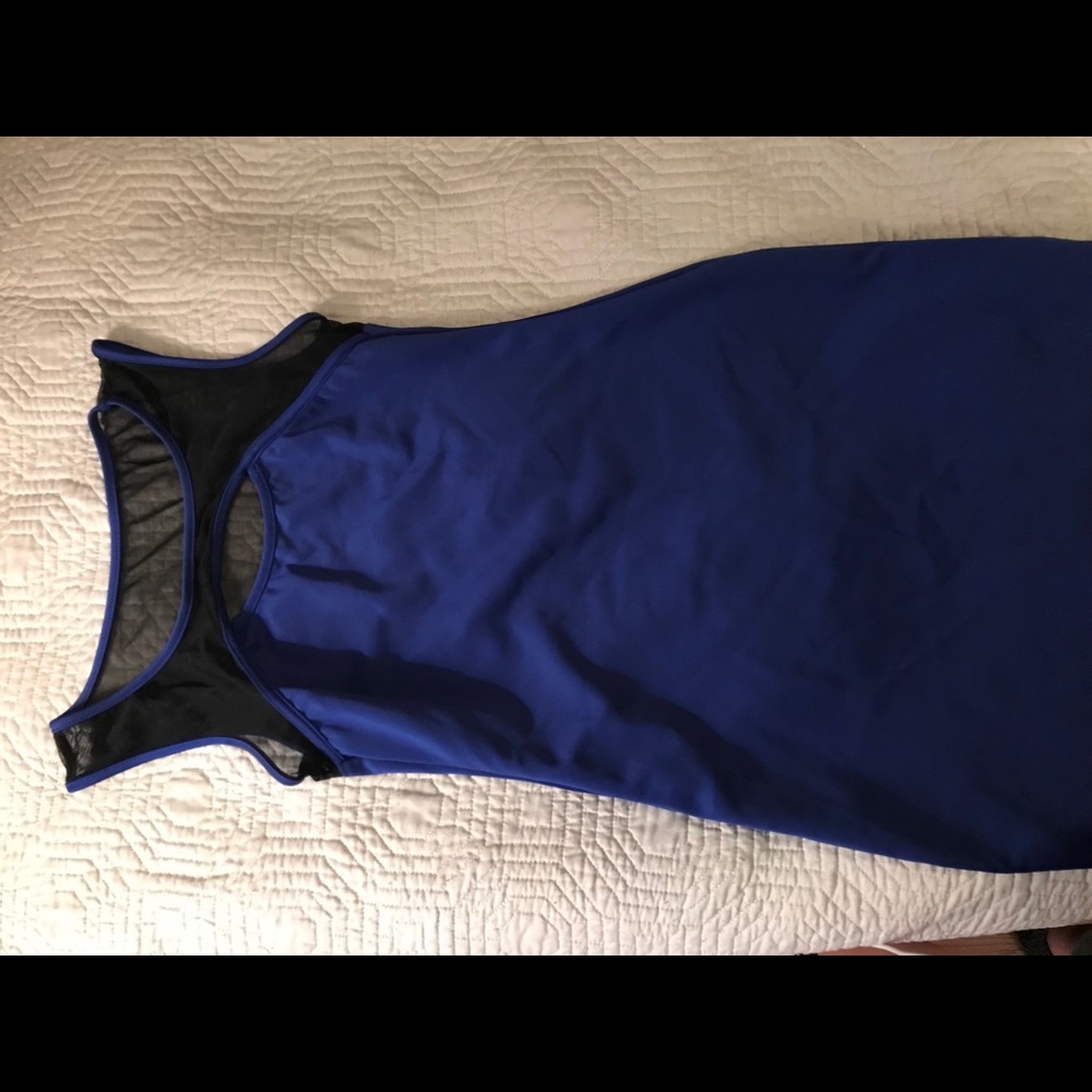 Blue dress